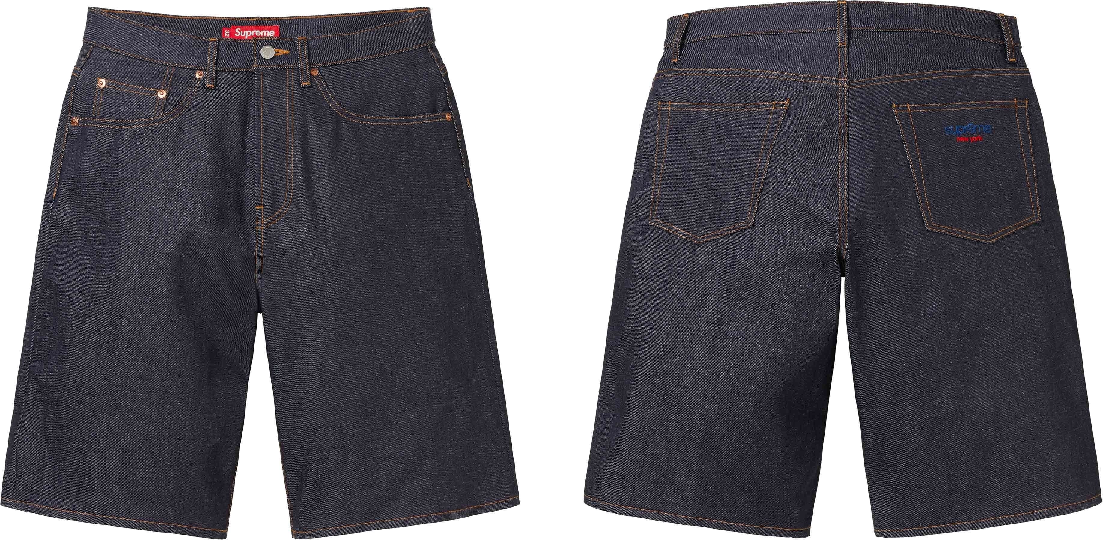 Rigid Baggy Selvedge Denim Short